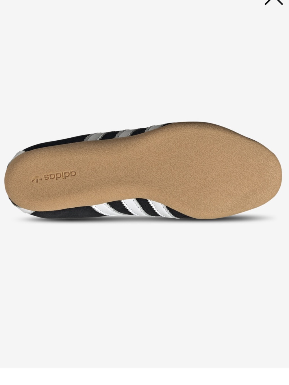 adidas Tokyo Black White Gum Women's Sneakers - Picture 4 of 6